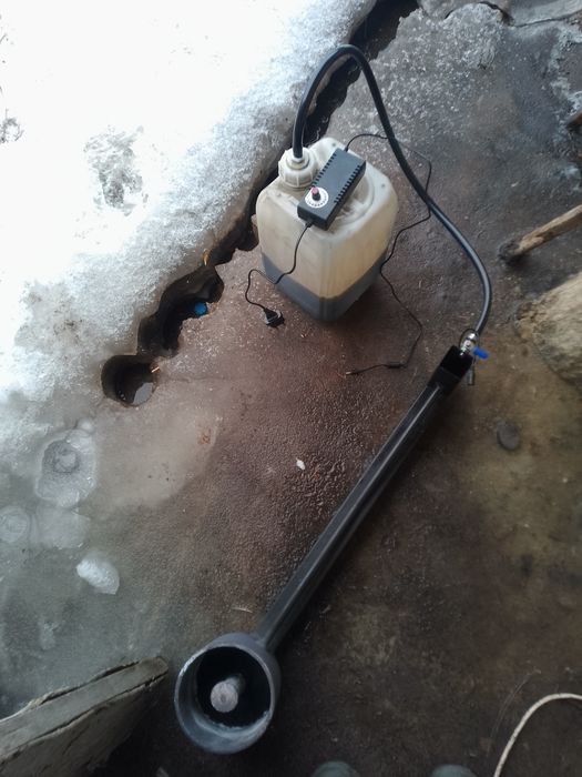 Горелка на отработанном масле.