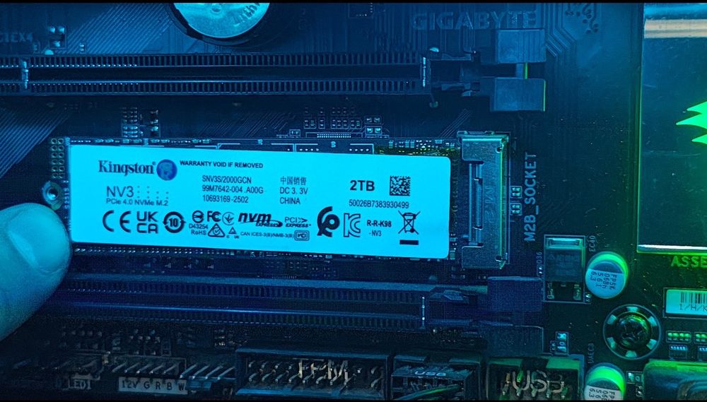 Ssd kingston NV3/NV2  2Tb Noi!