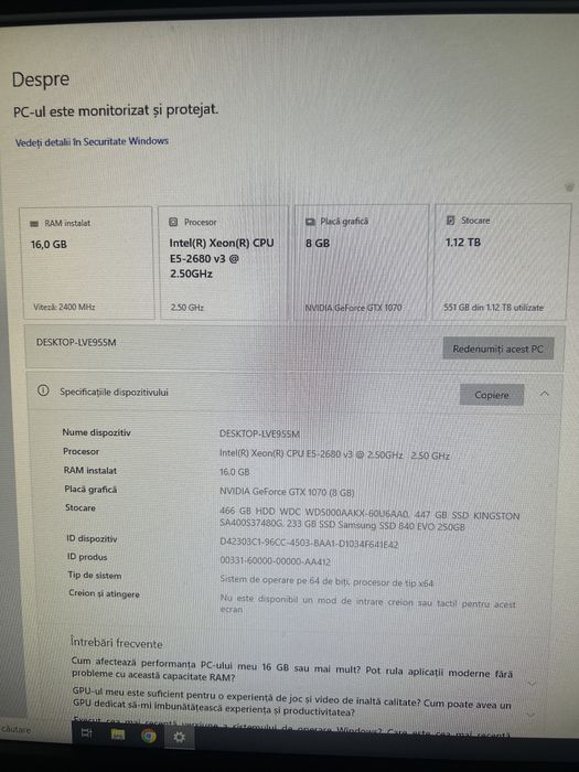 Pc gaming fara periferice