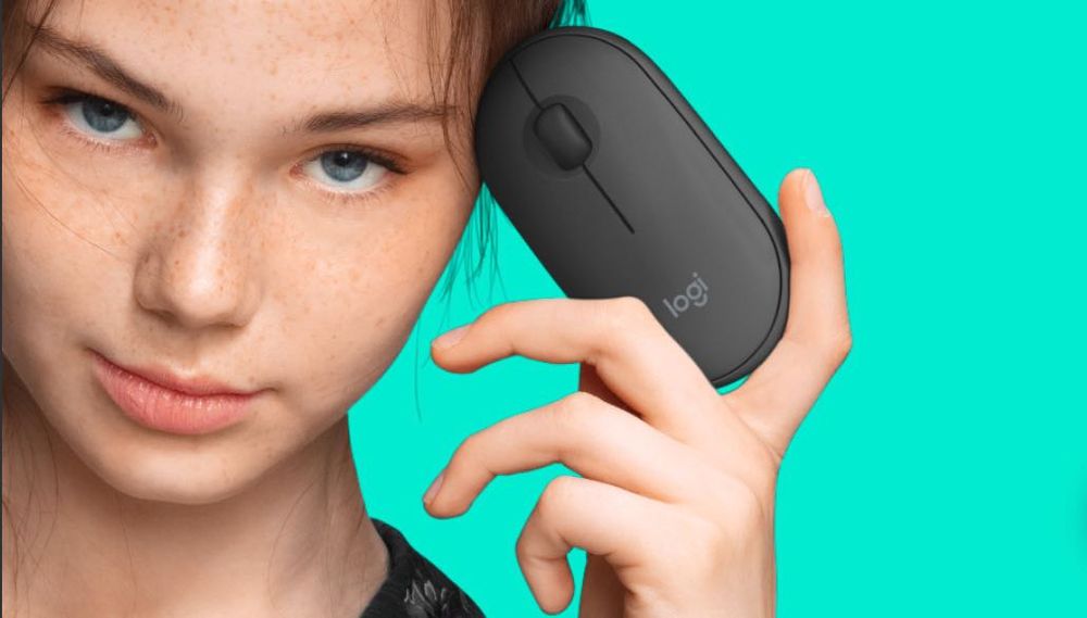 Logitech MK470 белый Беспроводной тонкопрофильный комплект