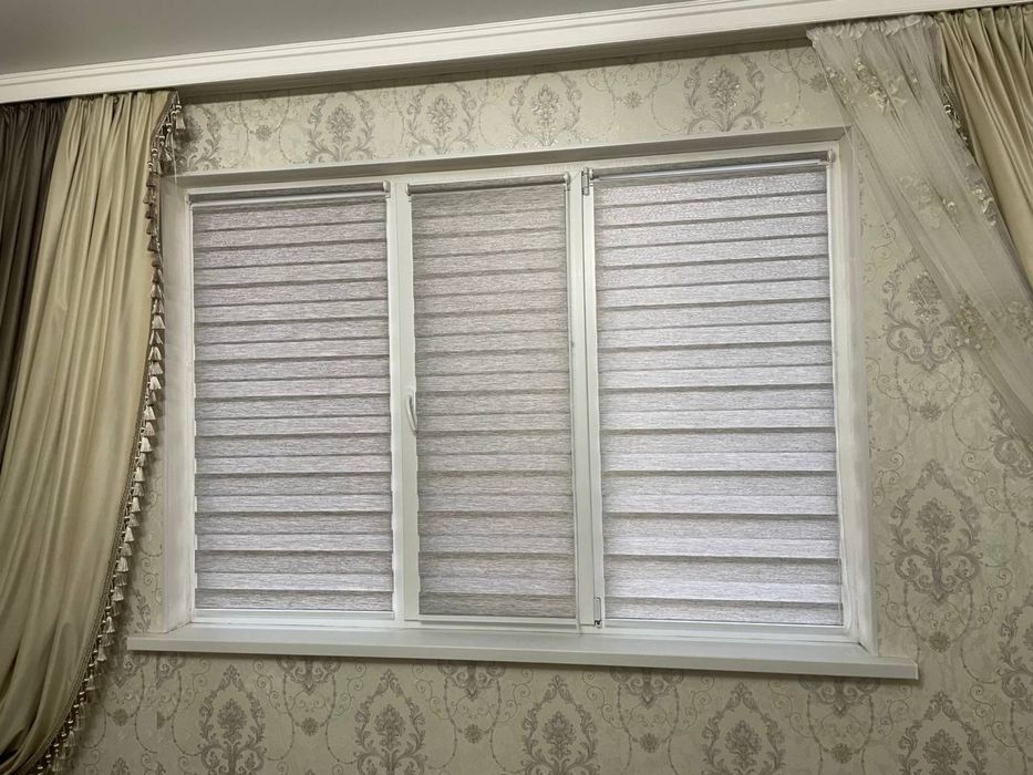 Жалюзи, ролл шторы , день и ночь