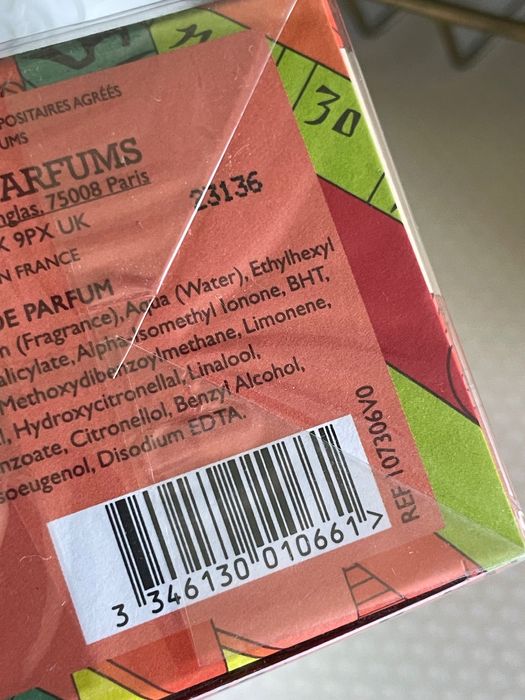 Set Hermes original cu miniatura edp