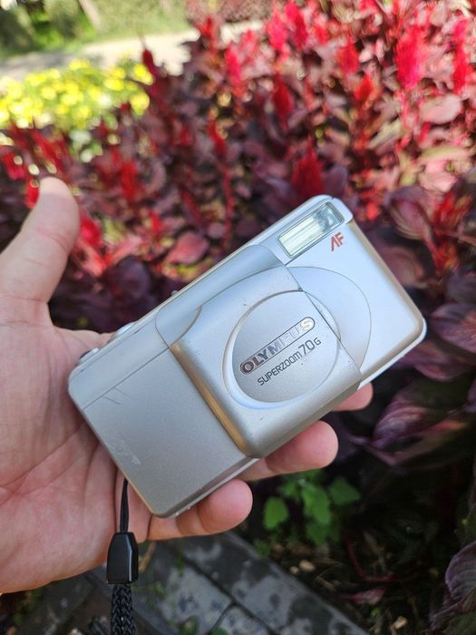 Olympus плёночный фотоаппарат