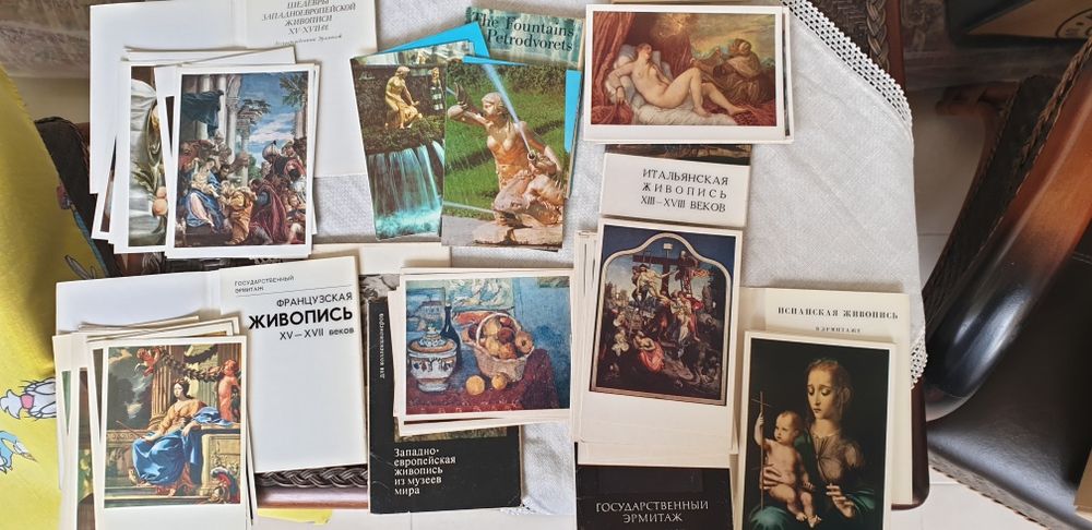 Луксозни книги- репродукции на художници, автобиографии, post картички