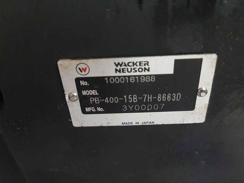 Cutie de viteze Wacker Neuson PB-400 - Piese de schimb Wacker Neuson