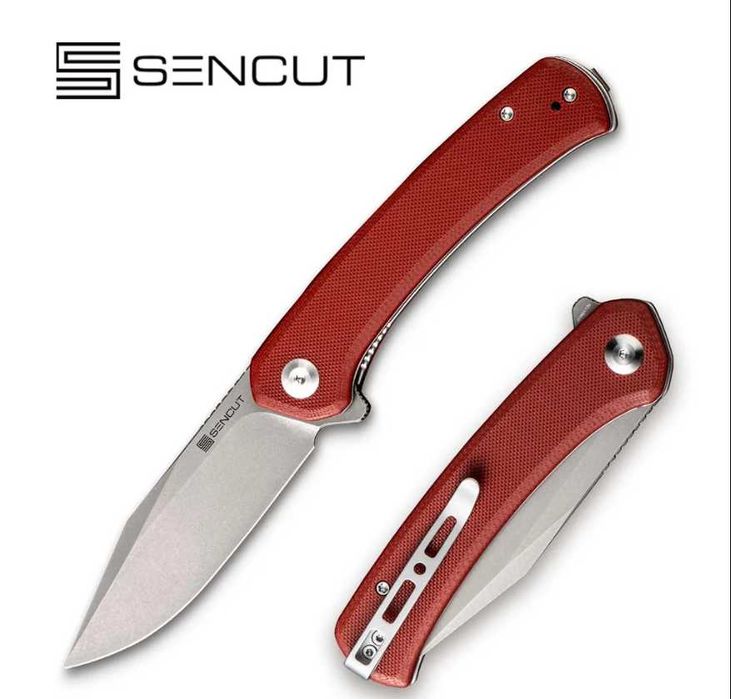 сгъваеми ножове SOG Terminus XR Black и SENCUT Snap Burgundy