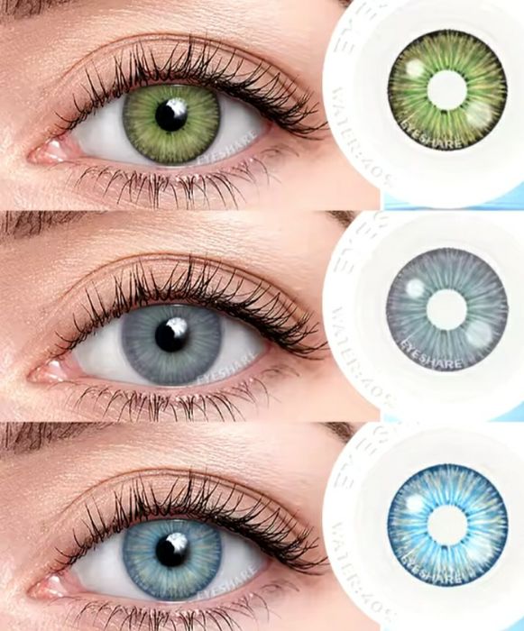 Едногодишни цветни лещи без диоптър 30лв