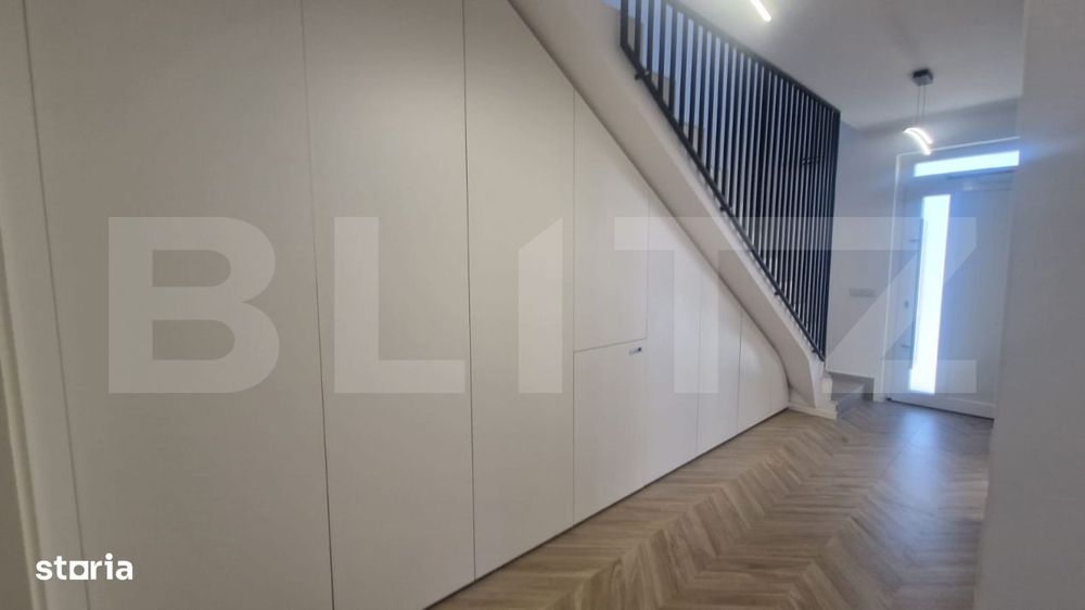 Duplex nou, 3 camere, bucatarie, 2 bai, teren 200 mp, Brasov-Stupini