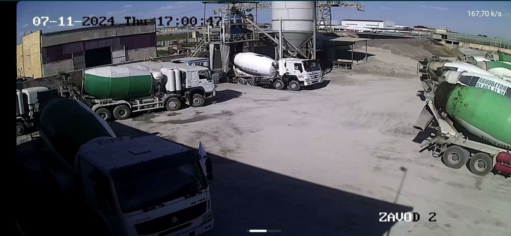 Бетон готовый. Tayyor beton.