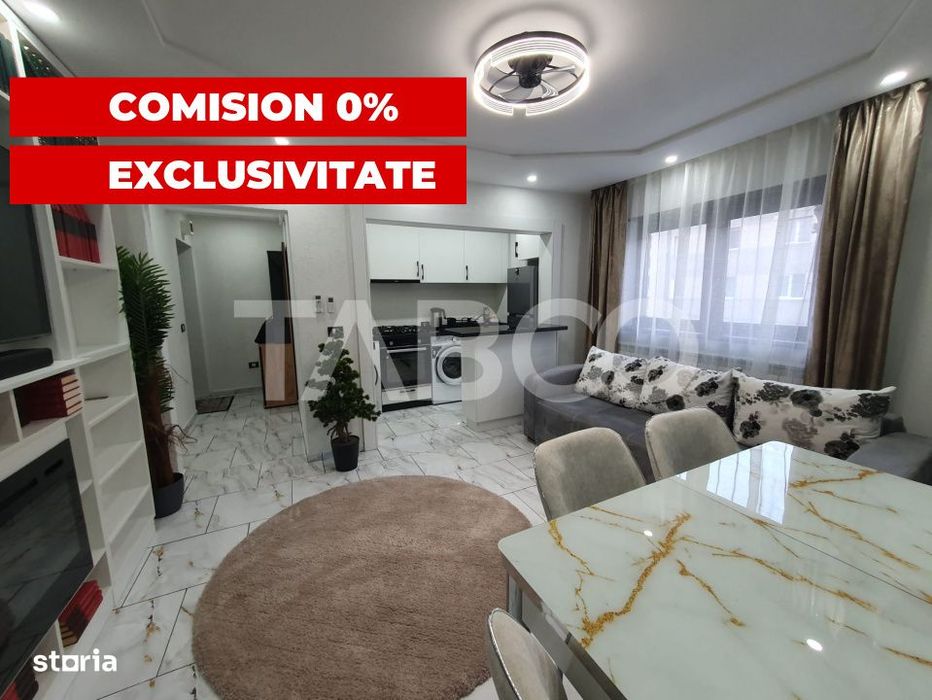Apartament 2 camere renovat 2026 mobilat utilat zona 13 Decembrie — fotografia 1
