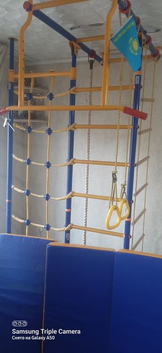 Продам детскую спортивную лестницу.