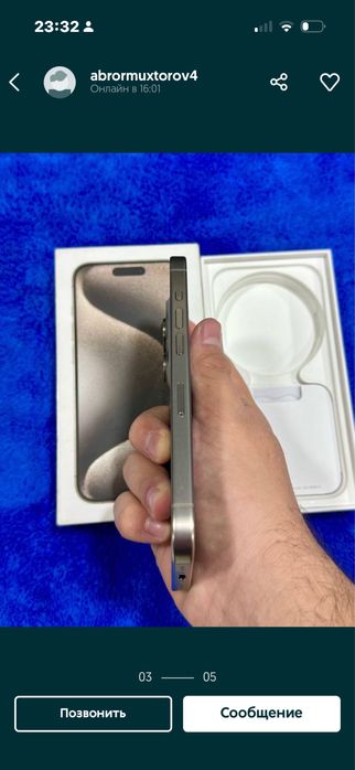 Ипхоне 15 про 128 гб  86 йомкист 630$