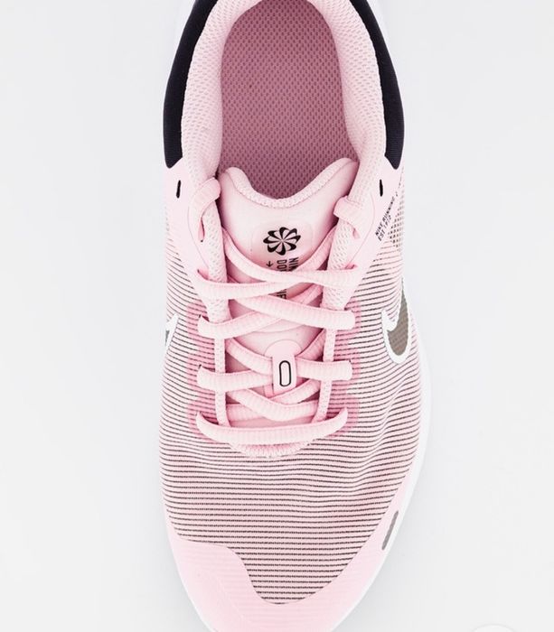 Nike - Олекотени обувки за фитнес Downshifter 12, Черен, Пастелнорозов