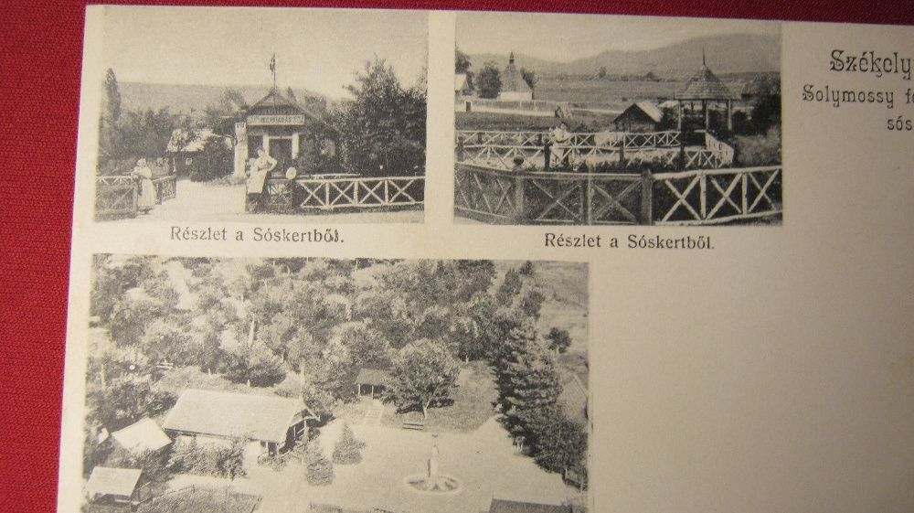 Ilustrata veche,Odorheiul Secuiesc.SzekelyUdvarhely,inainte 1905!