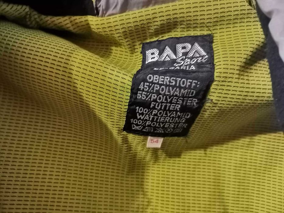 Мъжко зимно ски яке Bapa Sport Carving Climate Clothing 2000/2003 year