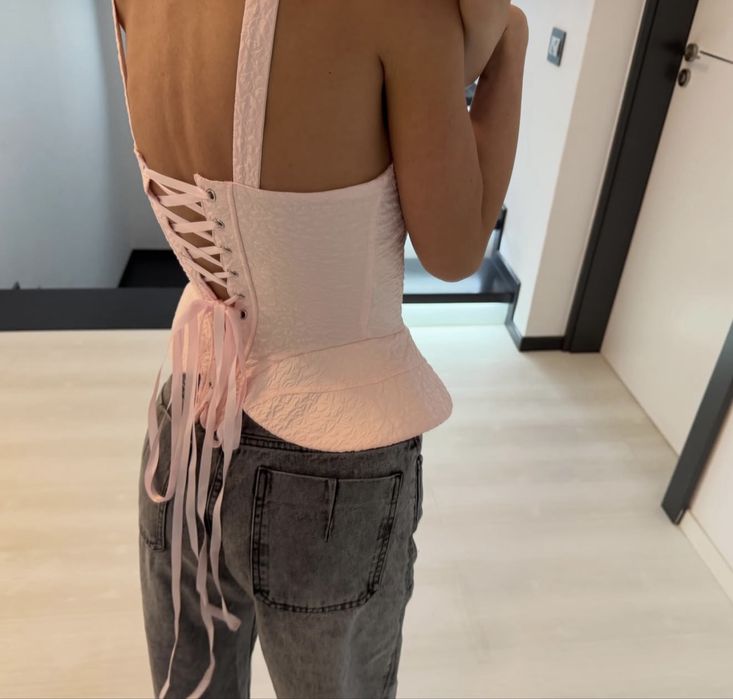 Blush corset deosebit