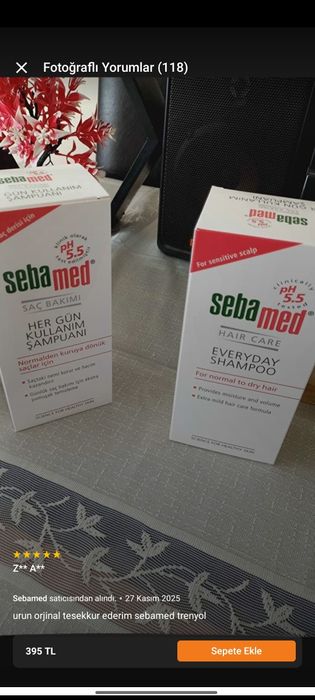 Себамед шампунь против перхоти уход для волос 400мл