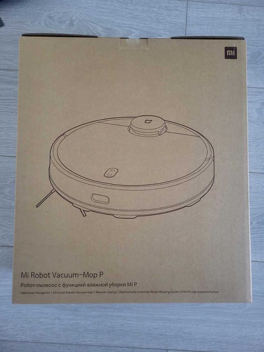 Робот пылесос Xiaomi Mi Robot Vacuum-Mop P