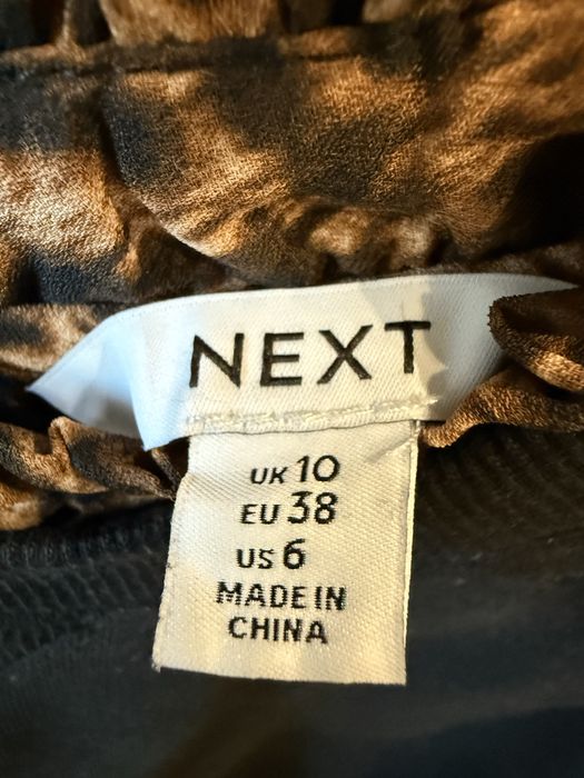 Рокля с животински принт тип суичър Next