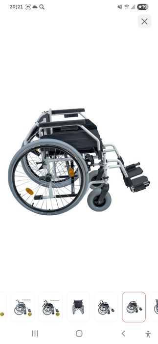 Продам инвалидную коляску,новая