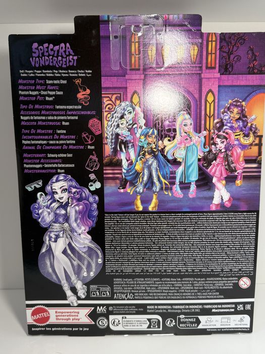 Spectra Monster High кукла / Спектра Монстър Хай (ПРОЧЕТИ ОПИСАНИЕТО!)