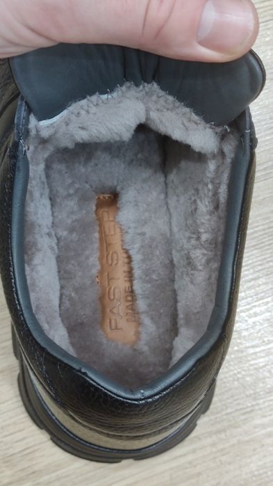 Турецкие ботинки утеплённые