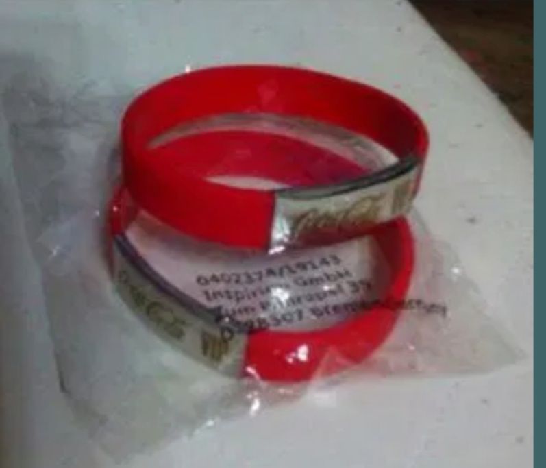 Bratara silicon coca cola