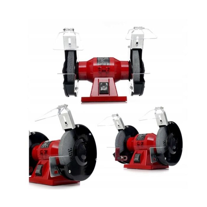 Polizor de banc cu 2 pietre, 2950 rpm, 200 mm, prelucrare uscata