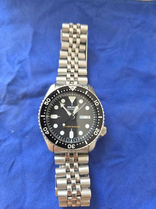 Seiko SKX007J – Diver automat 200m, varianta „Made in Japan"