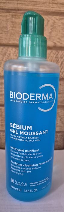 Gel spumant purifiant Sebium, 400 ml, Bioderma