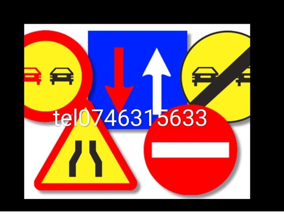 Indicatoare rutiere reflectorizante