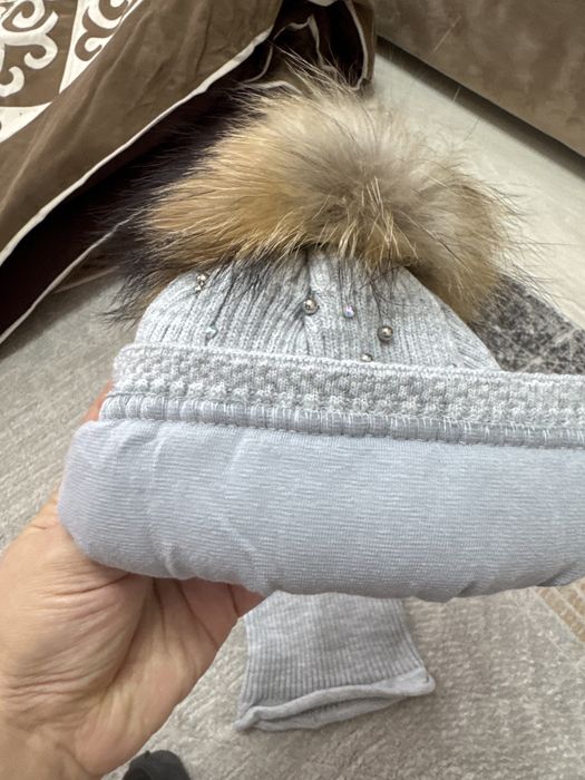 Набор шапка и хомут