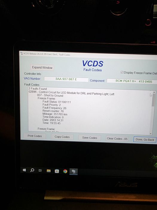 Diagnoza auto grupul VAG