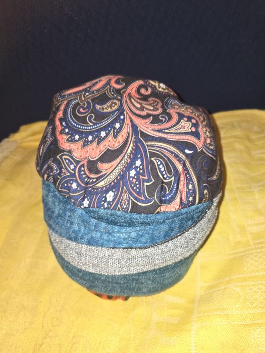 Женская шапочка в виде чалмы