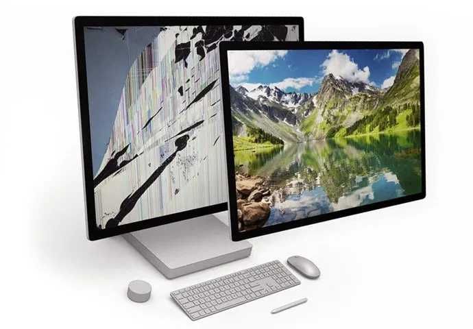 Замена матриц ноутбука 14", 15.6", 17" моноблоков 24", 27" любой брэнд