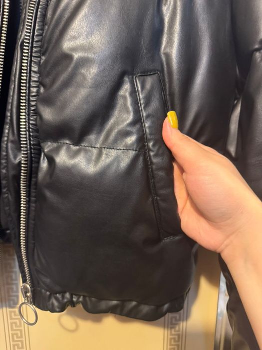 Куртка кожанная