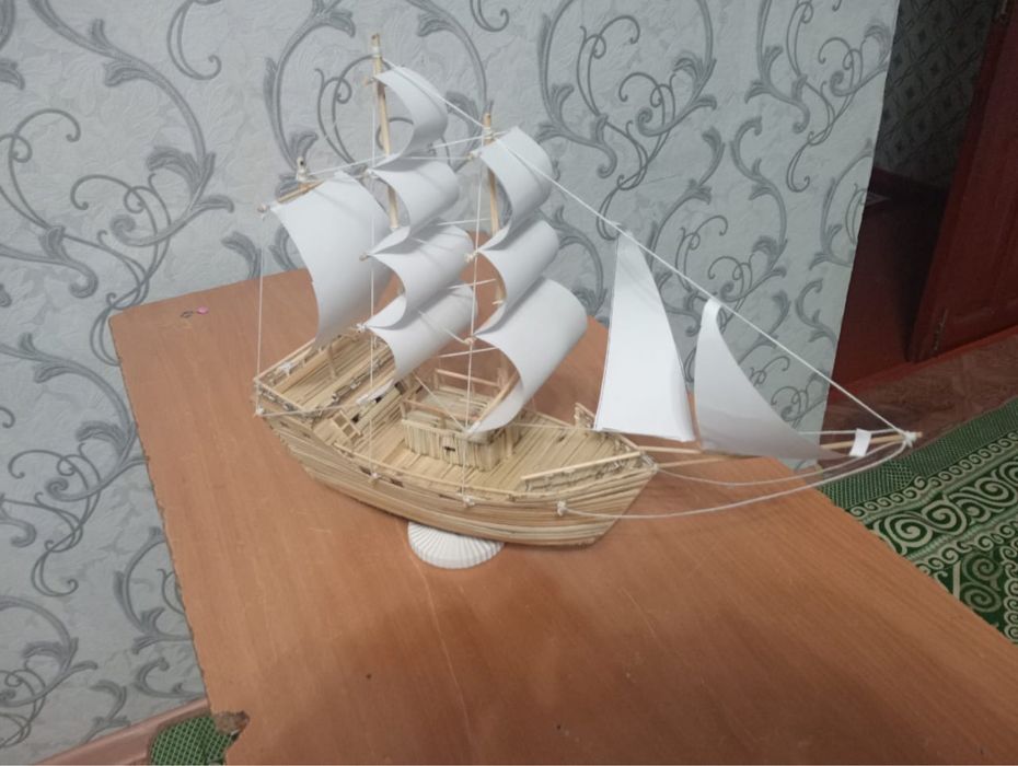 Корабль ручнои работы