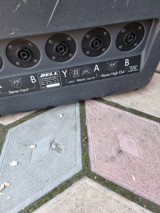 Subwoofer Bell pasiv