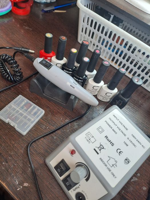 фрезный аппарат и гель лаки