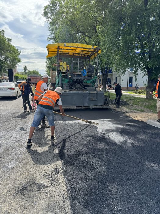 Асфальтирование благоустройства асфальта
