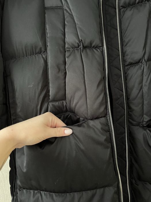 Зимний пуховик натуральный