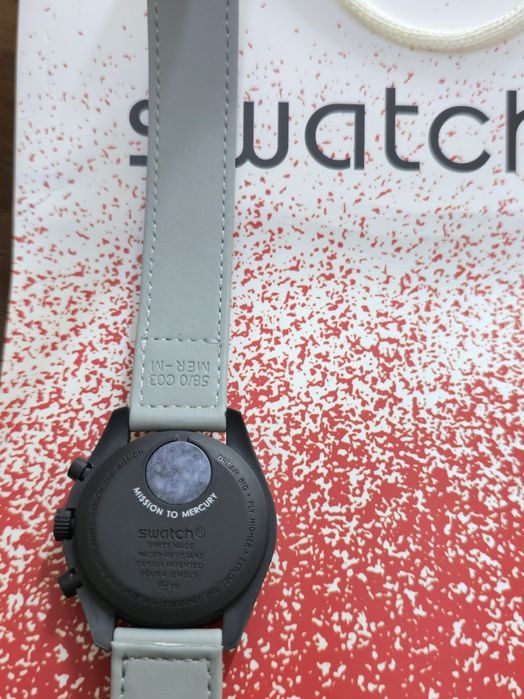 SWATCH X OMEGA mercury/moon luxe