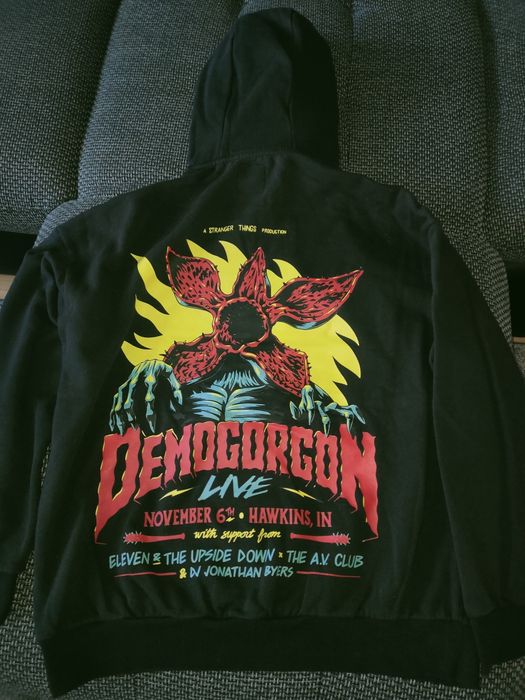 STRANGER THINGS блуза с качулка