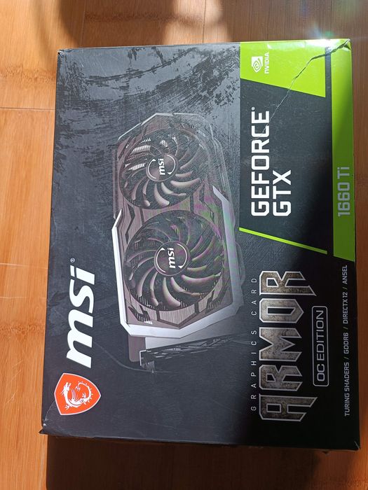 Видеокарта msi gtx 1660ti 6gb