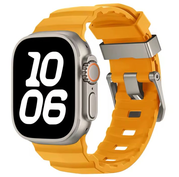 Curea Sport TPU Compatibila Ceas Apple Watch Folie Silicon Husa