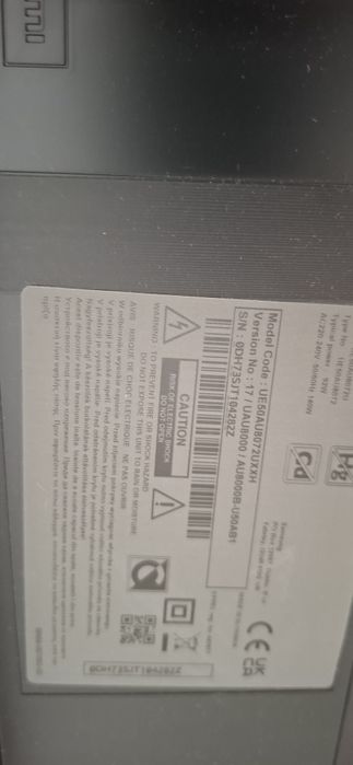 Samsung UE50AU8072 – 50” – Se vinde ca defect