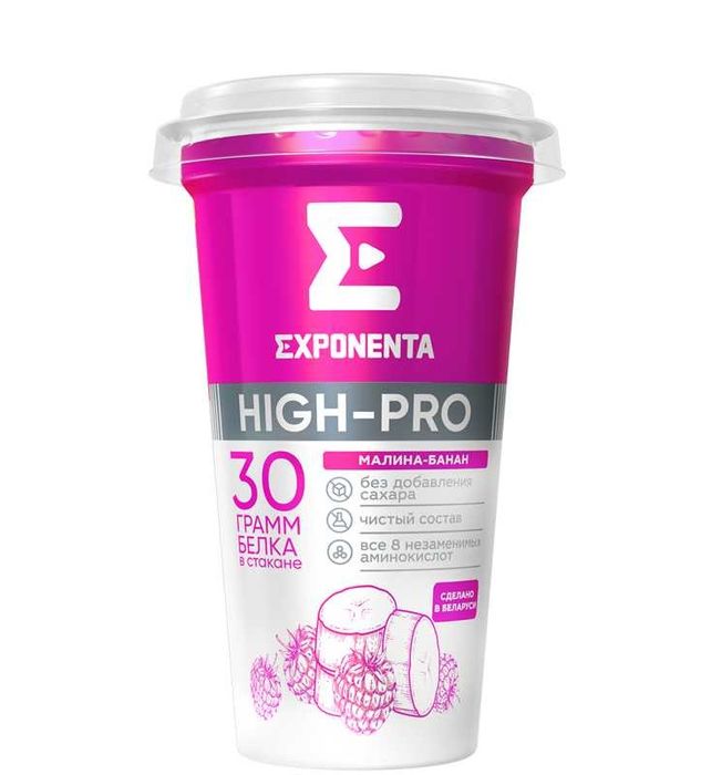 EXPONENTA HIGH-PRO 250гр. напиток кисломолочный