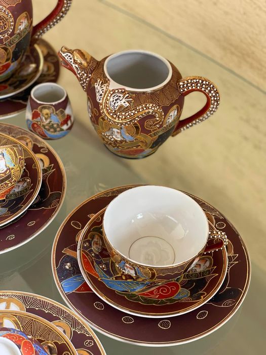 Японски сервиз “ Сацума “