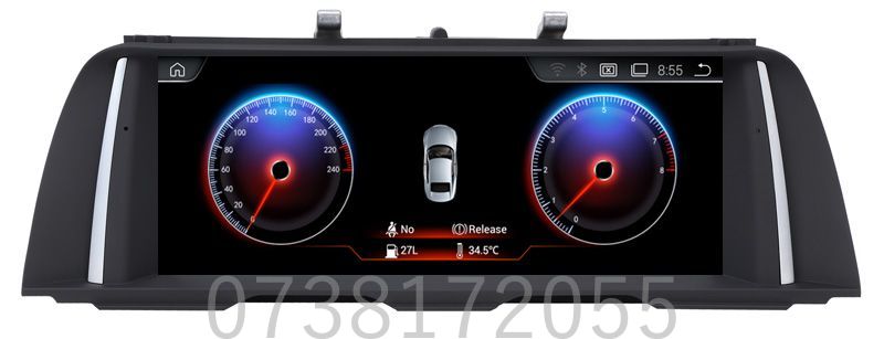 Navigatie BMW Seria 5 7 F10 F01 GPS Android Carplay Internet Bluetooth