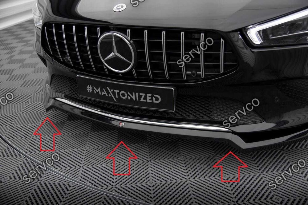 Pachet Body kit tuning Mercedes CLA C118 Coupe 2019- v1 Maxton Design